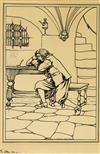 GEORGE WHARTON EDWARDS. Group of 6 illustrations for A Book of Old English Love Songs.